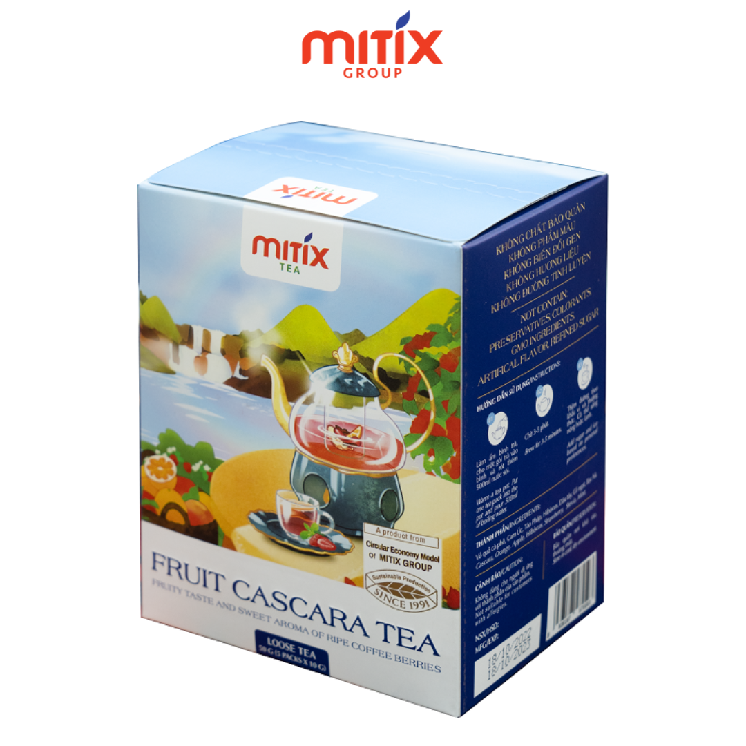 Mitix Tea Trà Cascara hoa quả hộp 50gr