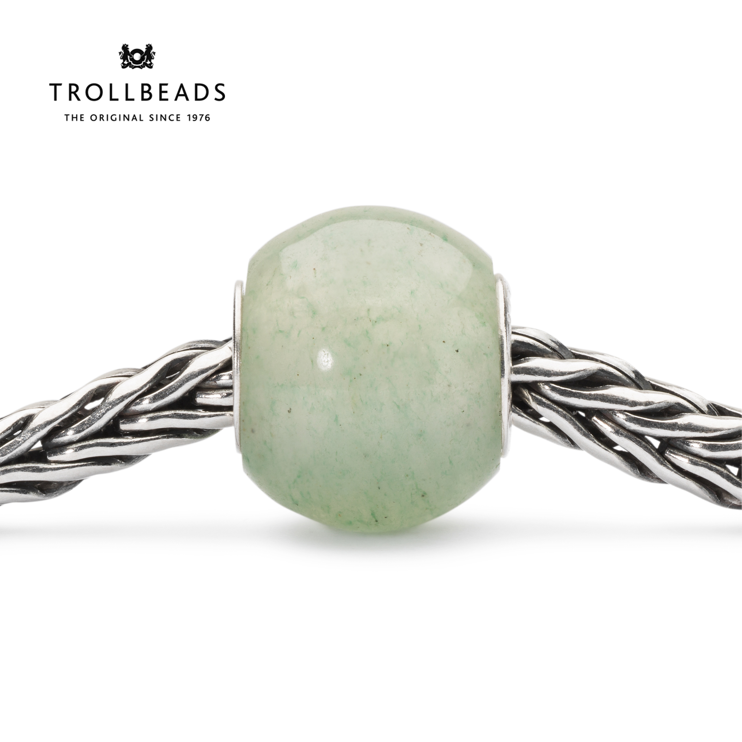 TROLLBEADS Đá Quý Tự Nhiên Round Aventurine