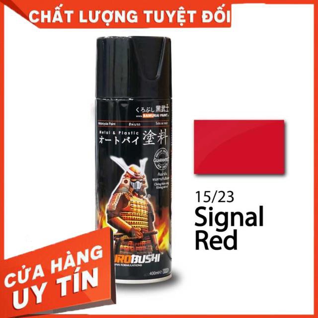 Samurai 23 - sơn xịt samurai đỏ nổi bật 23
