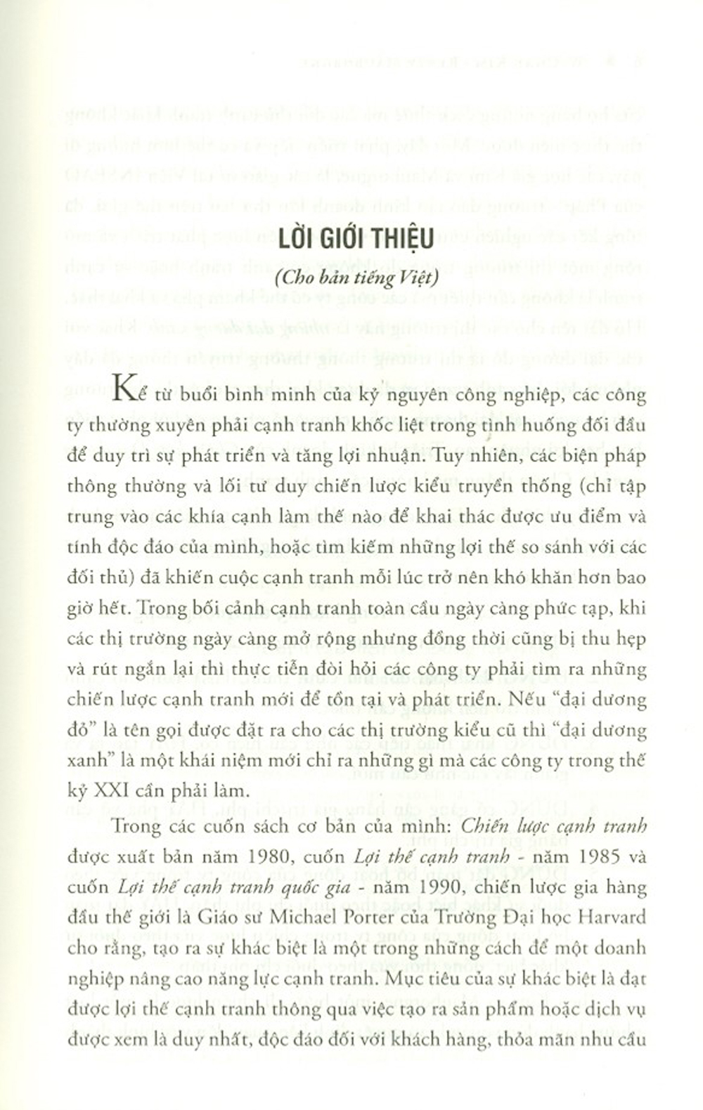 Chiến Lược Đại Dương Xanh