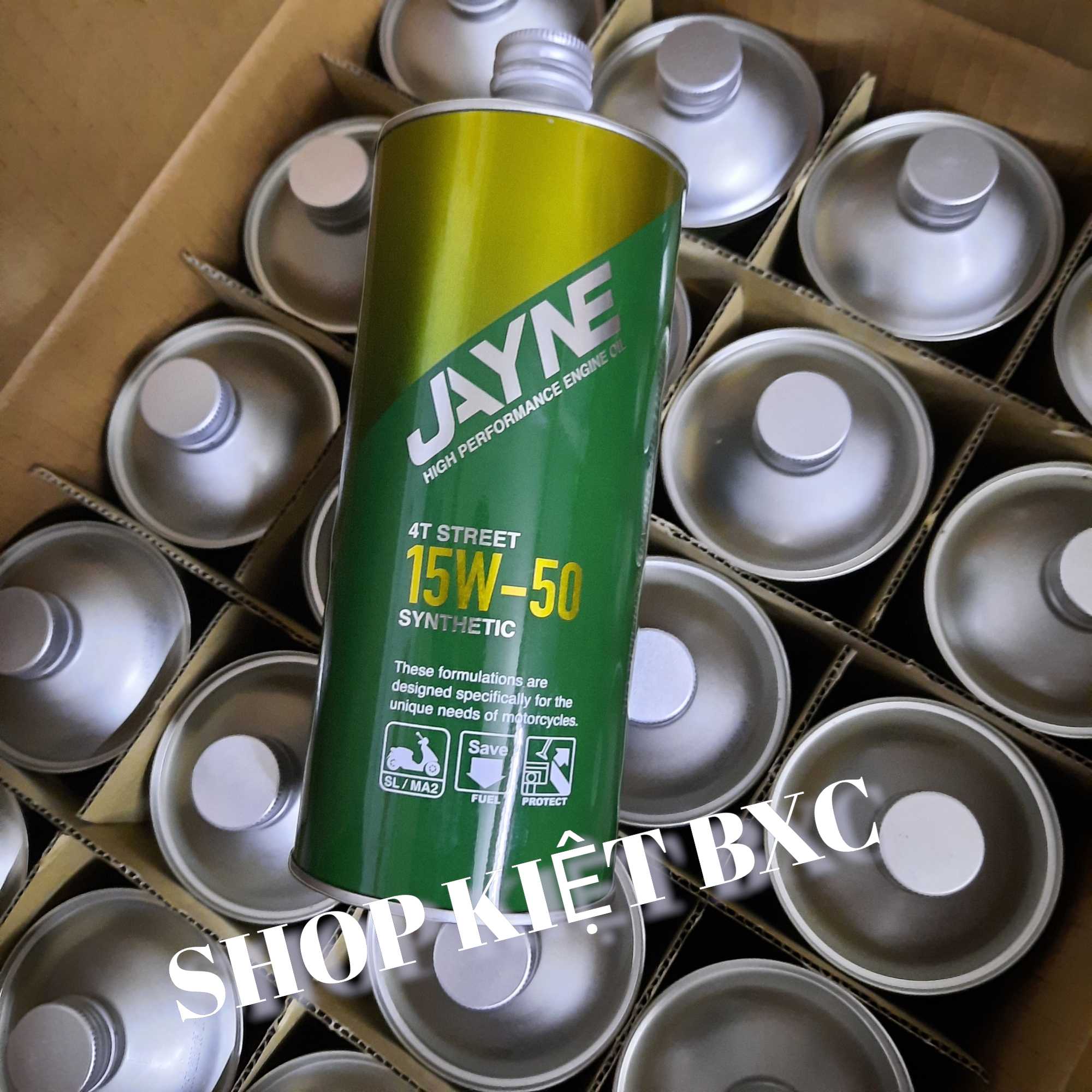 NHỚT 4T XE SỐ JAYNE 15W-40 (1L)