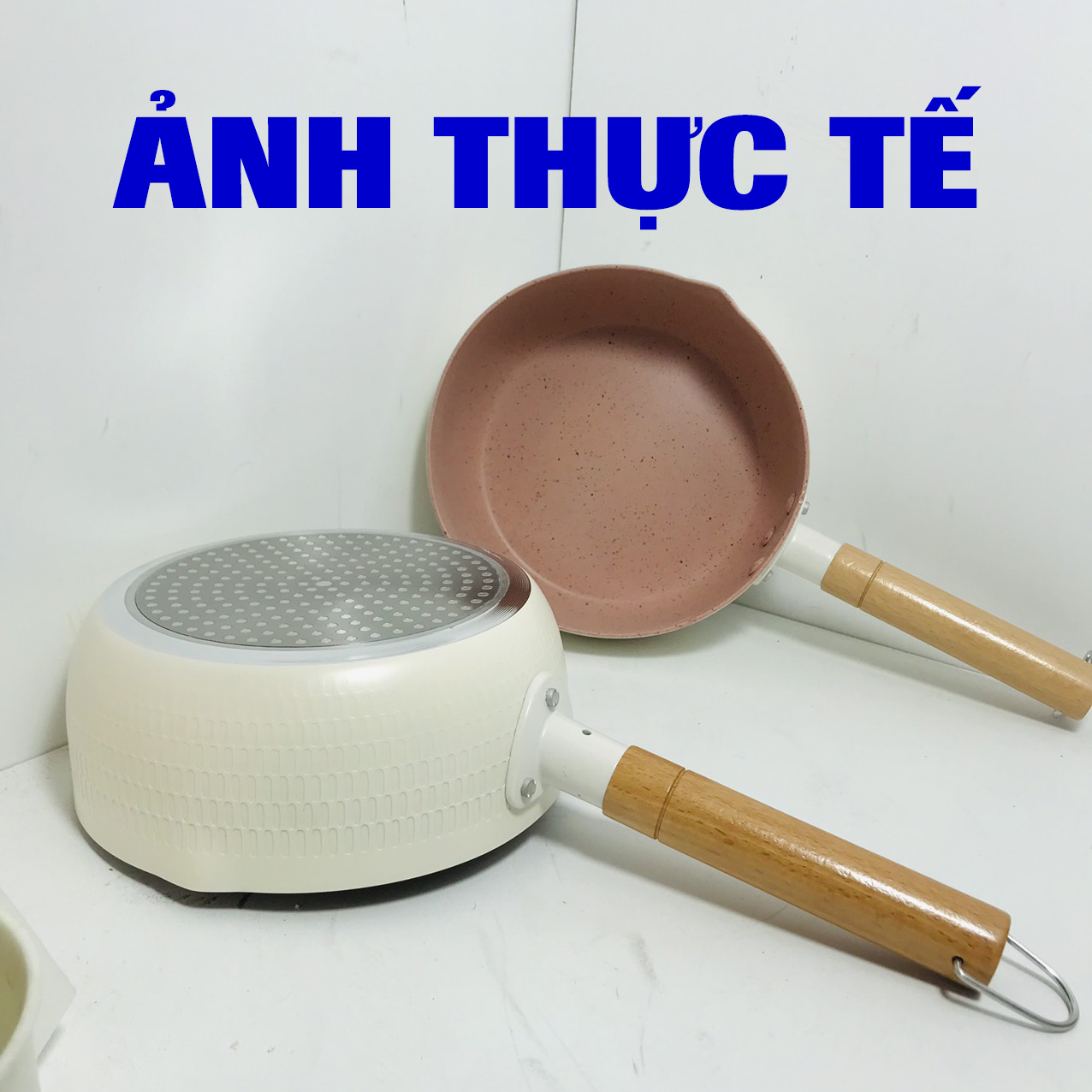 Chảo chống dính đáy sâu Solapri kiểu nhật size 18cm phủ ceramic 3 lớp chống dính tramanhshop