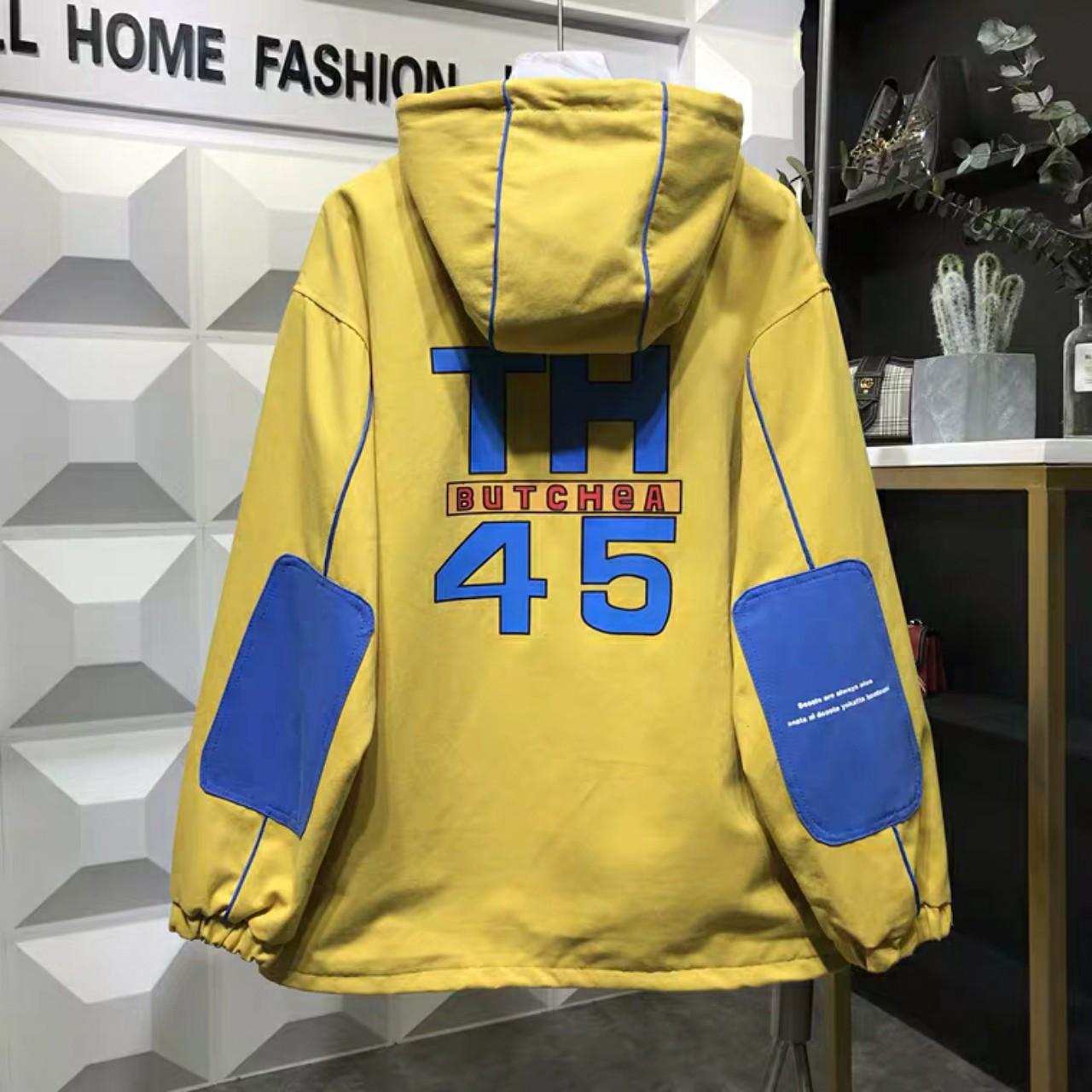 Áo khoác kaki hộp BUTCHER TH45 (2 lớp lót dù, form rộng TP)