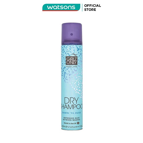 [1000đ SẢN PHẨM THỨ 2] Gội Khô Girlz Only Dawn Til Dusk 200ml