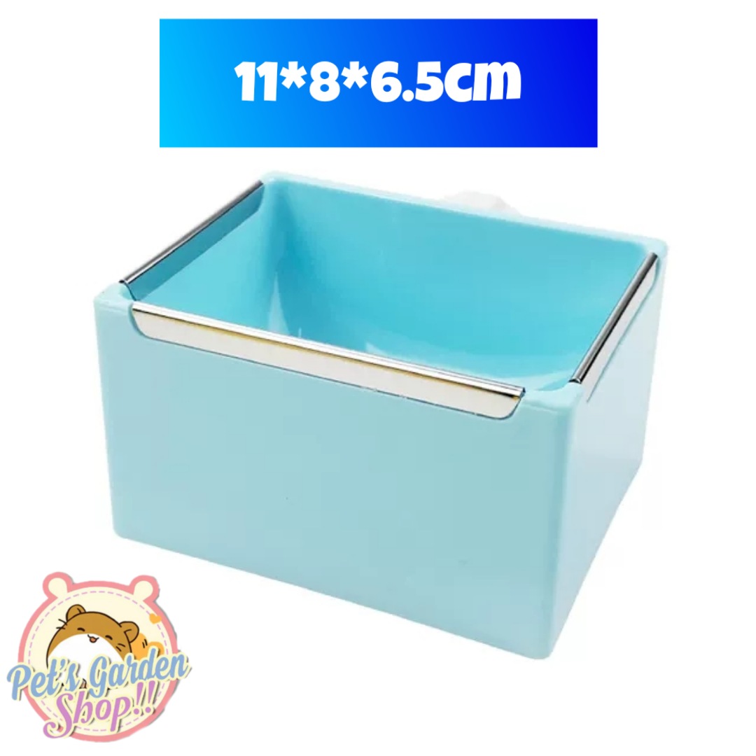 Chén ăn gắn lồng cho hamster, thỏ, bọ ú.