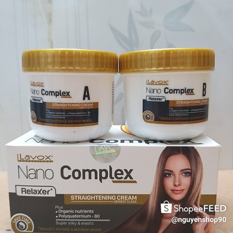 Thuốc duỗi tóc LaVox NaNo COMPEX 150 ml nhập khẩu