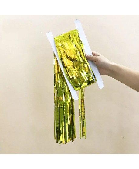 Rèm Kim Tuyến( màu Bạc) Trang Trí Sinh Nhật Tiệc