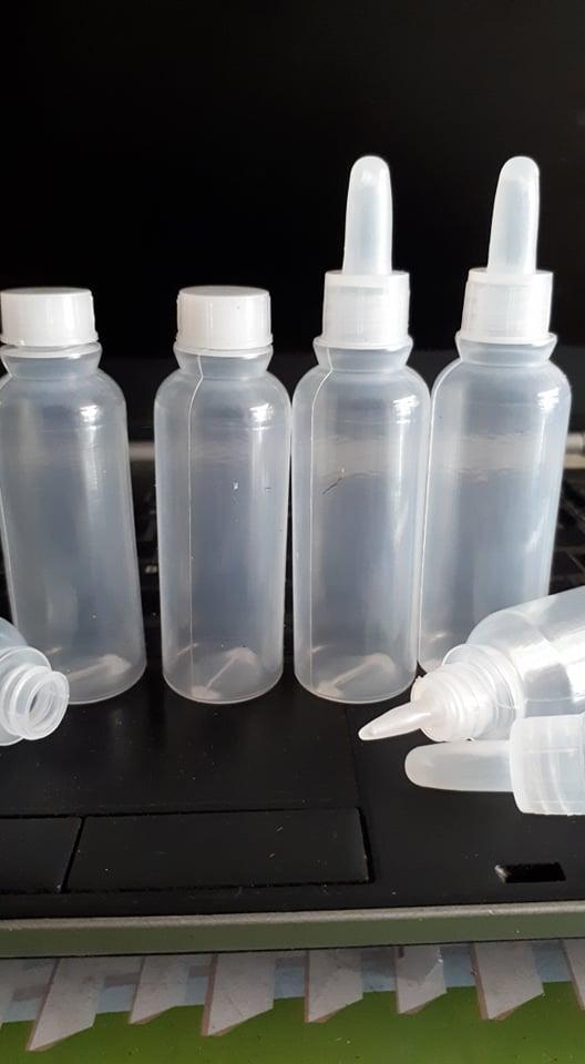 100 VỎ CHAI NHỰA NHỎ MẮT 10ML-20ML