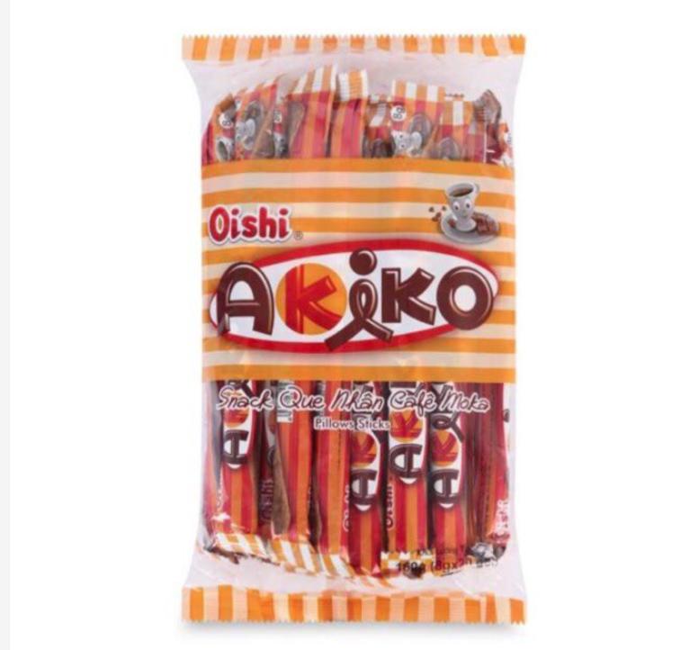 Bánh Snack Que Akiko Oishi Vị  Cà Phê 160g