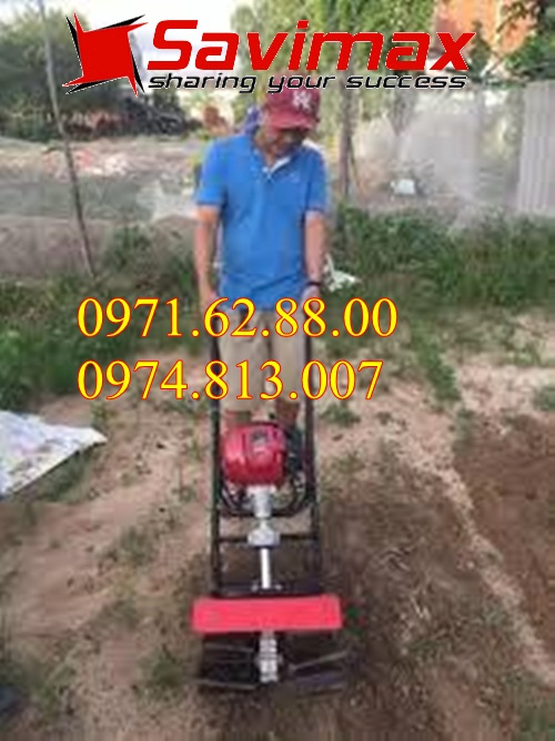 Bộ máy làm vườn, máy xới cỏ, xới đất mini GX35