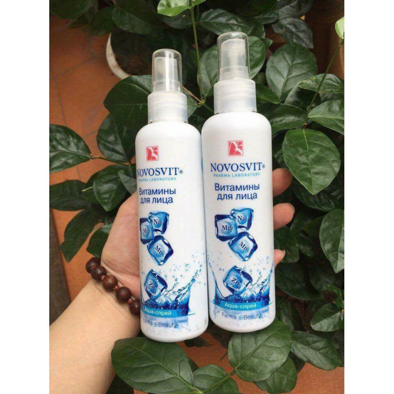 Xịt khoáng Novosvit date mới nhất