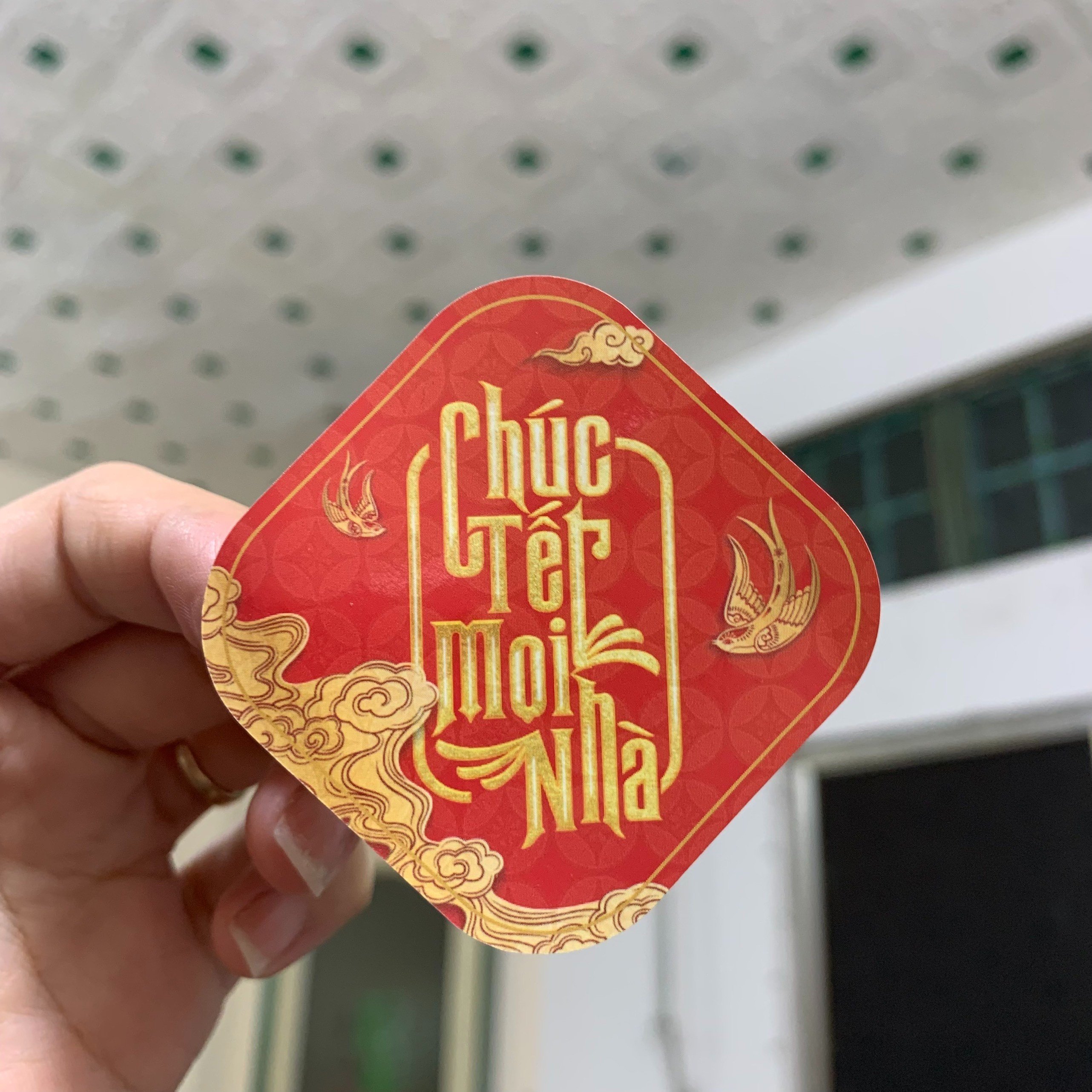 tem nhãn tết nhiều mẫu combo 30 con tem