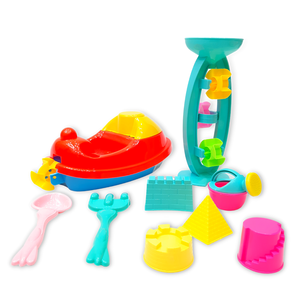 [HCM]Đồ chơi xúc cát Ca nô đi biển có guồng quay cát HT7531