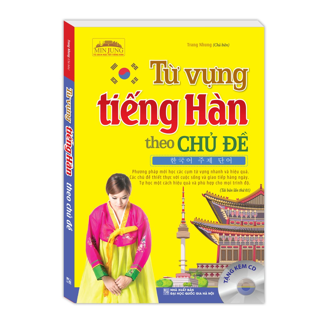 Sách - Từ Vựng Tiếng Hàn Theo Chủ Đề (Kèm Cd)