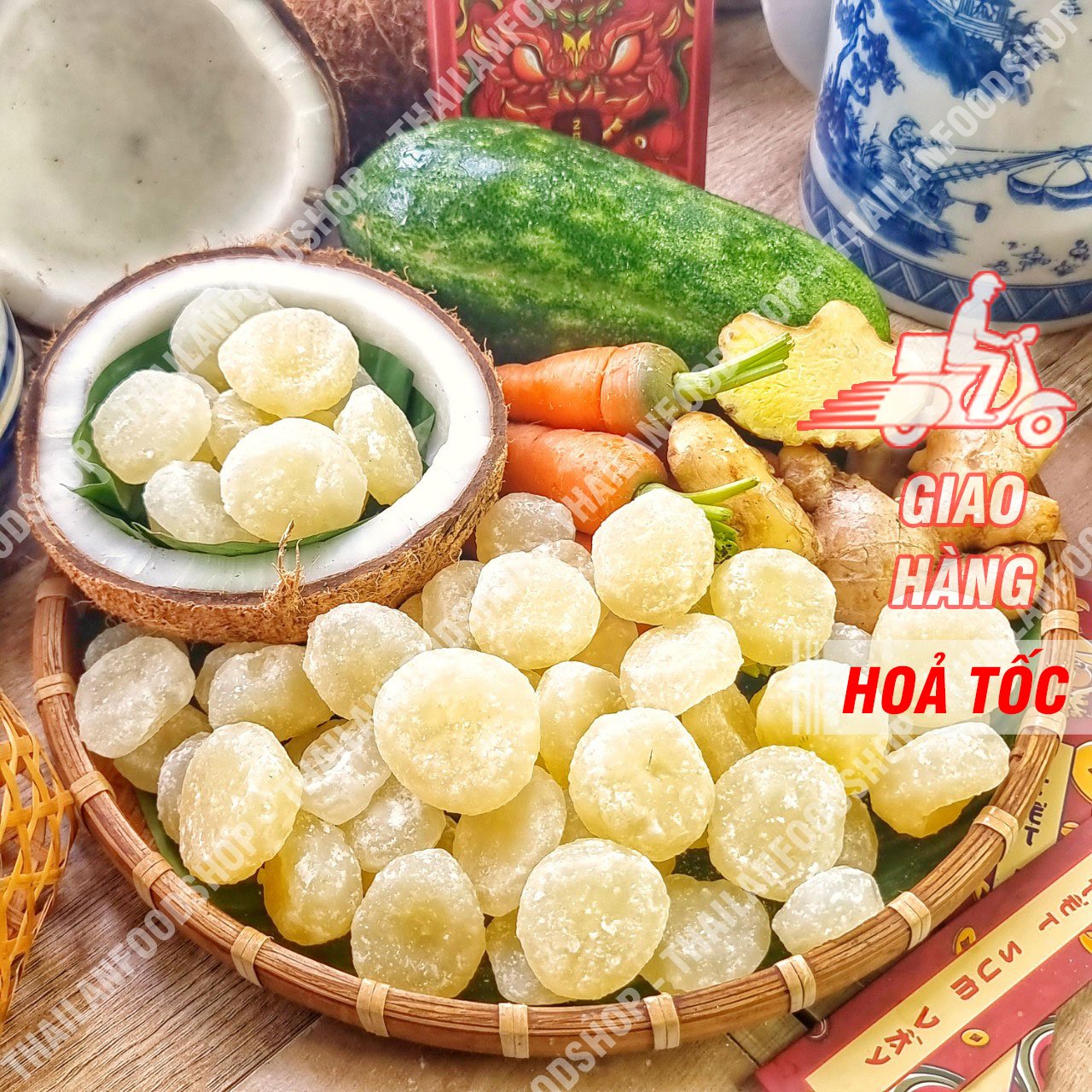 Mứt Củ Năng - Lon 500gr