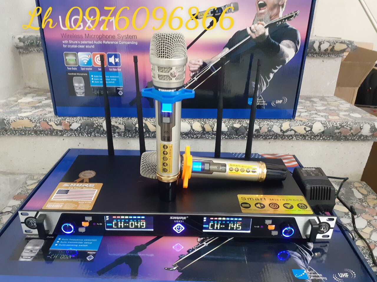 Micro karaoke không dây, Micro không dây Shure UGX21 - Phiên bản mới nhất của Shure
