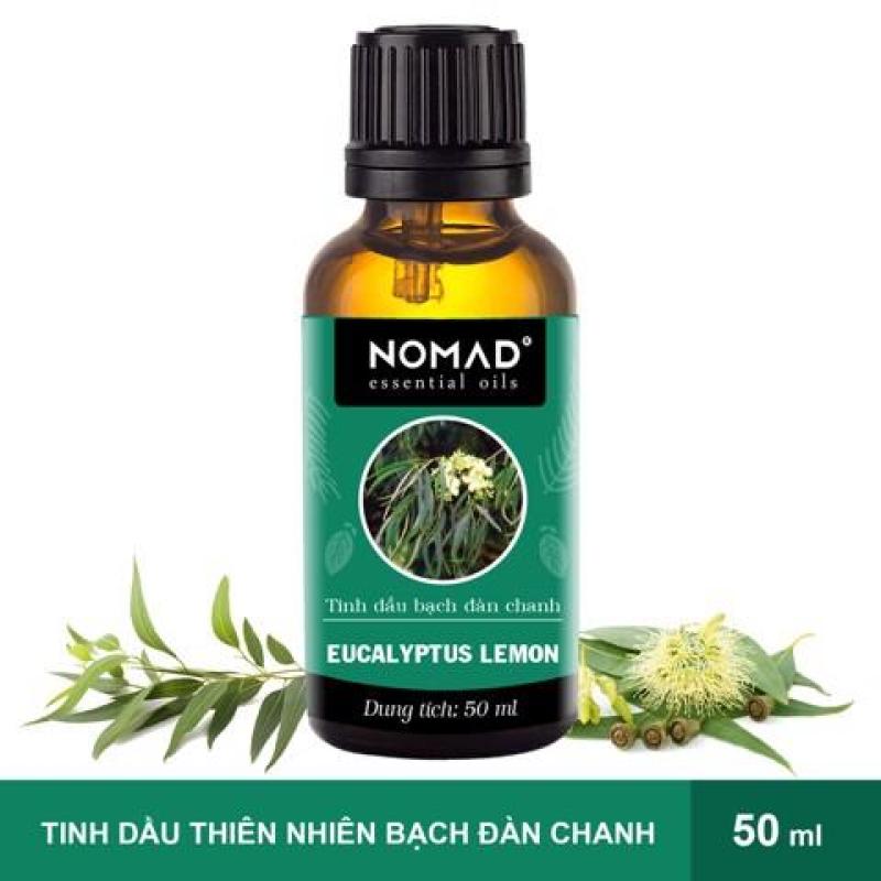 Tinh Dầu Thiên Nhiên Nguyên Chất 100% Bạch Đàn Chanh Nomad Essential Oils Eucalyptus Lemon 50ml cao cấp