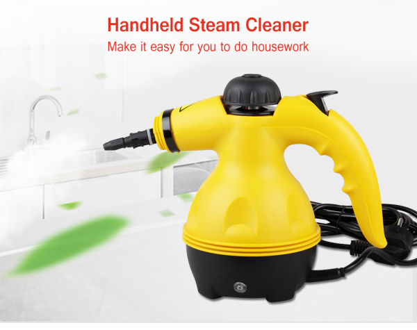Electric Steam Cleaner Multi-Purpose Pressurized Handheld Steamer Household Cleaner All-In-One Attachments Kitchen Brush Tool