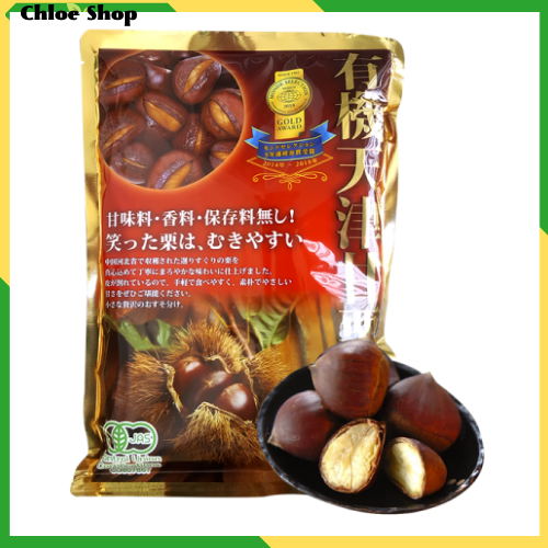 Hạt dẻ hấp hữu cơ organic Nhật 260gr