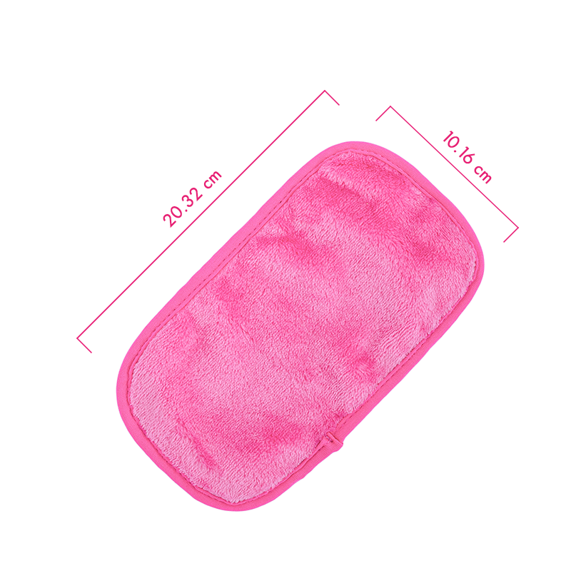 Khăn tẩy trang và tẩy da chết MakeUp Eraser siêu mềm mịn bản bản Hồng Mini Pink