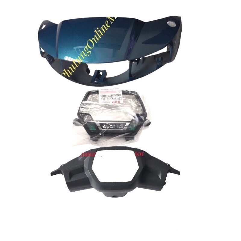 Bộ ốp đầu suzuki viva 110-phụ tùng chính hãng