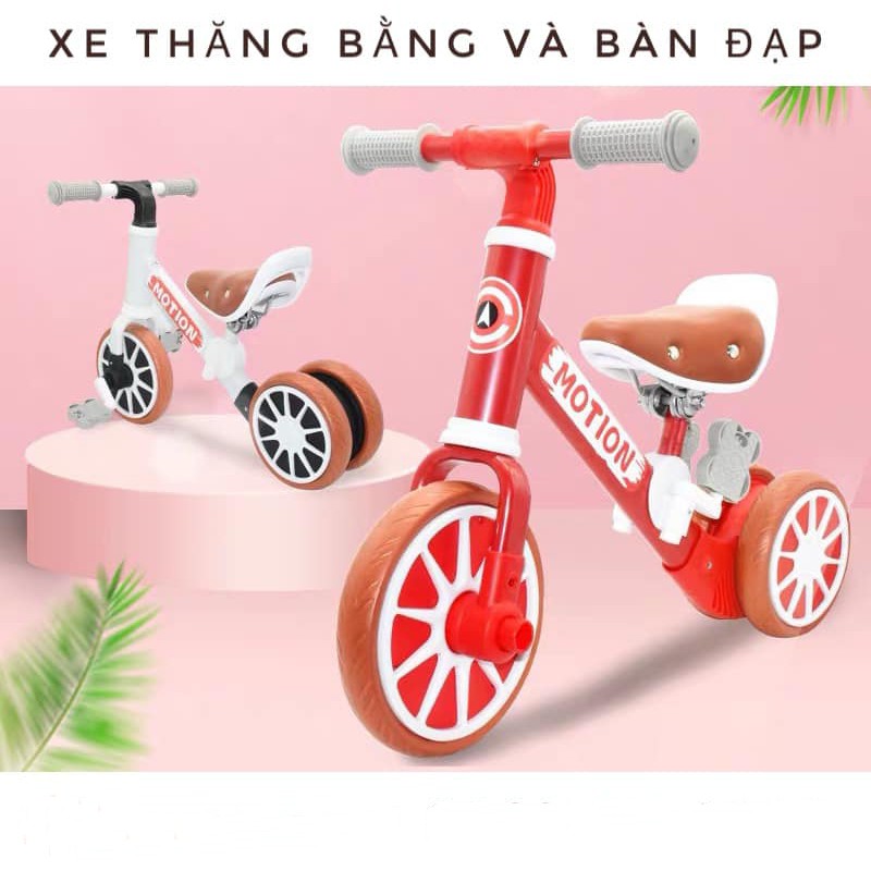 Xe chòi chân cho bé cao cấp có bàn đạp( MOTION LOẠI 1)