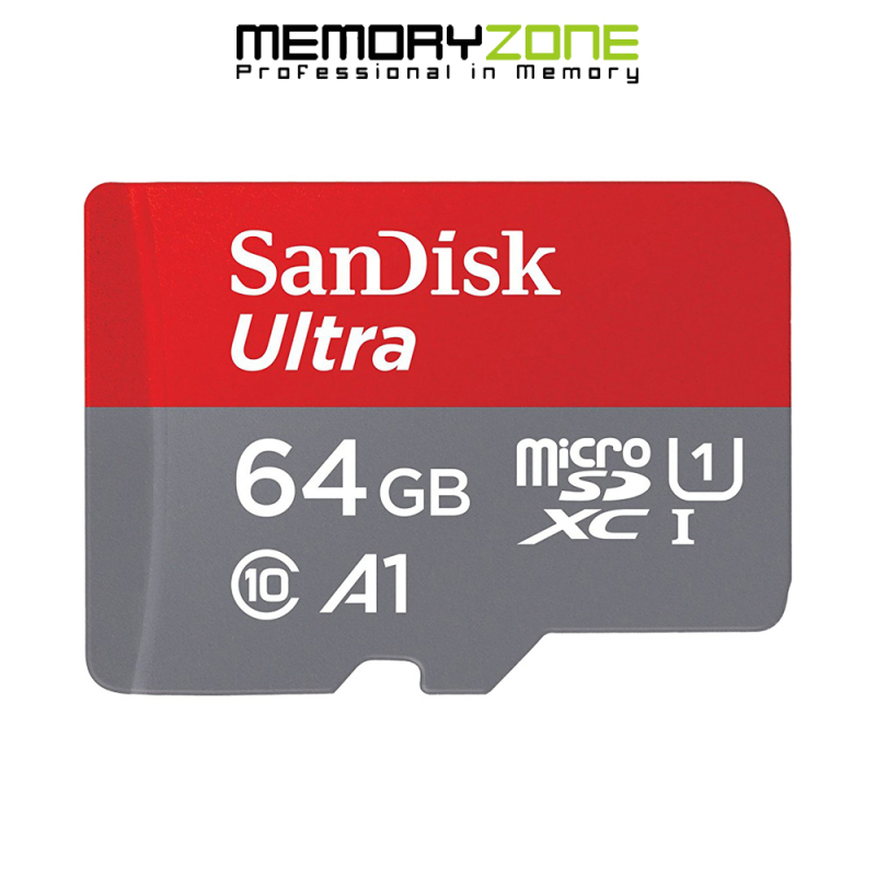 Thẻ nhớ MicroSDXC SanDisk Ultra A1 64GB 120MB/s SDSQUA4-064G-GN6MN