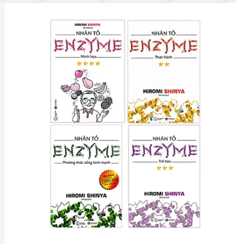 Nhân Tố Enzyme (Trọn Bộ 4 Cuốn) - Tái Bản