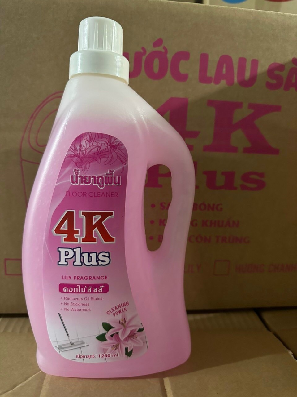 Nước lau sàn 4K Plus 1250ml