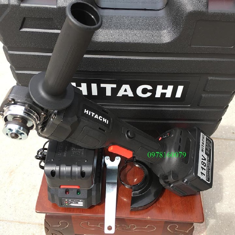 Máy mài, máy cắt dùng pin không chổi than Hitachi 118Vf
