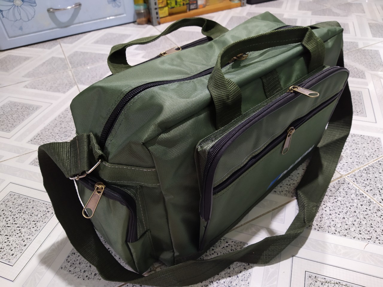 Túi đựng đồ nghề ngang 7 ngăn cao cấp ( size Lớn 44×24×25cm, size Đại 50×25×29cm )