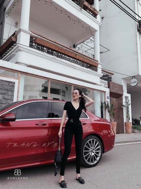 Quần JEAN nữ lưng cao 3 khuy
