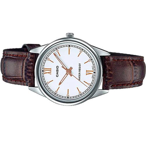 Đồng hồ nữ dây da Casio Anh Khuê LTP-V005L-7B3UDF