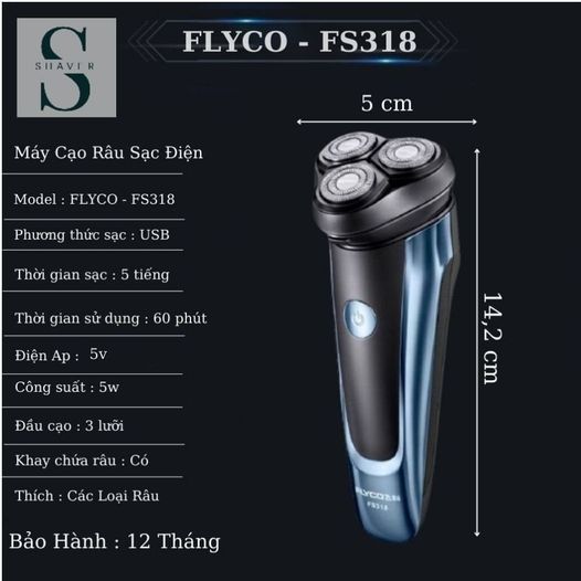 Máy cạo râu FLYCO FS318
