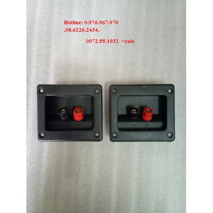 2 CÁI TRẠM LOA VUÔNG CỌC XOÁY 8X9cm