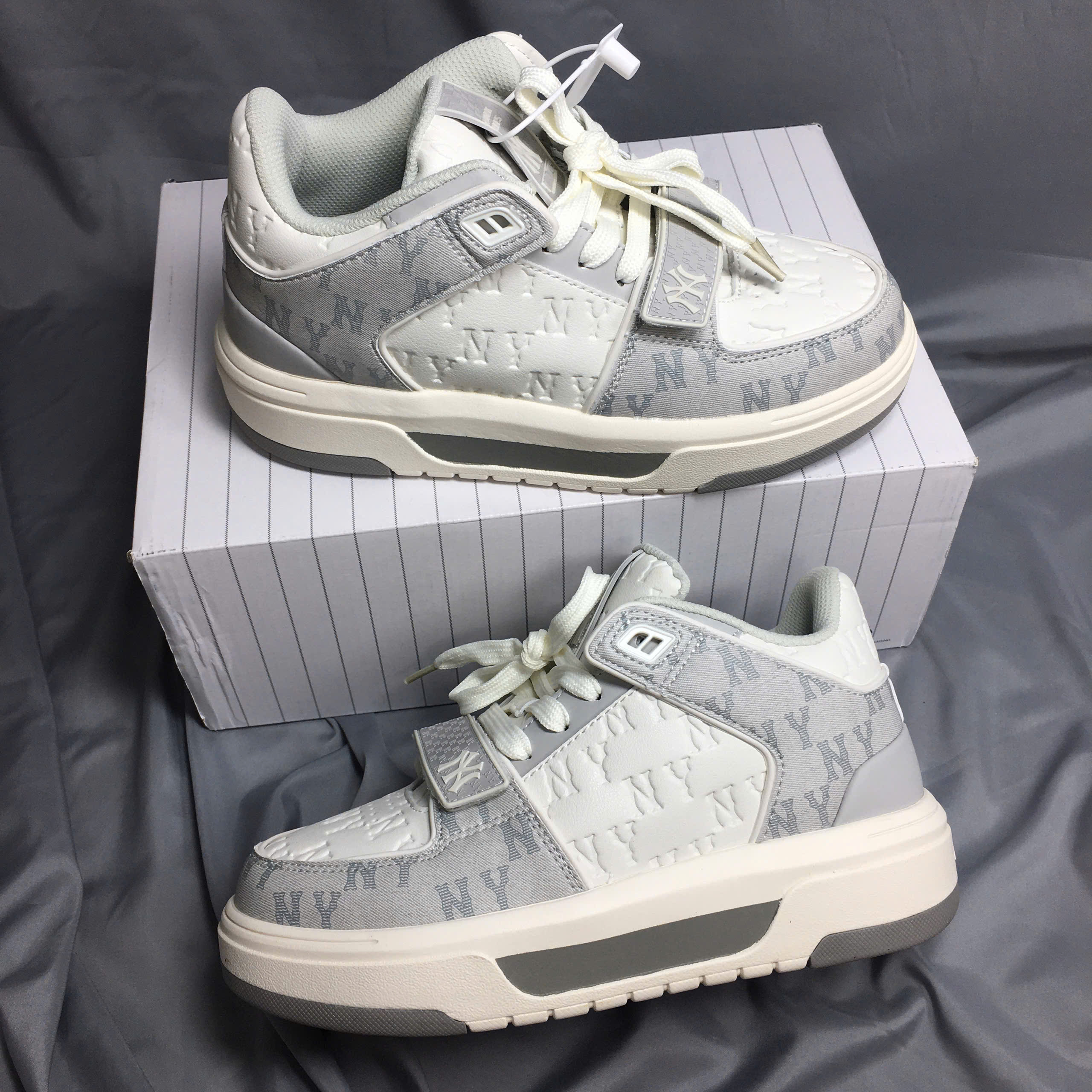 [TẶNG HỘP+ BILL+TẤT] Giày thể thao hàn quốc MLB B boston mới size 36->44