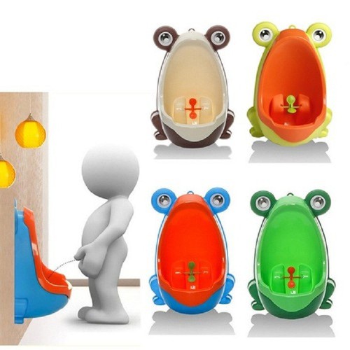 Bô tiểu mini gắn tường con ếch cho bé trai
