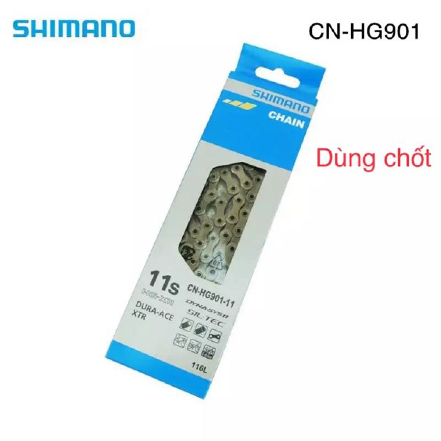 Xích xe đạp cao cấp shimano 11 speed model :hg601,hg701,hg901.105,ultegra,durace,deore, slx, xt,xtr