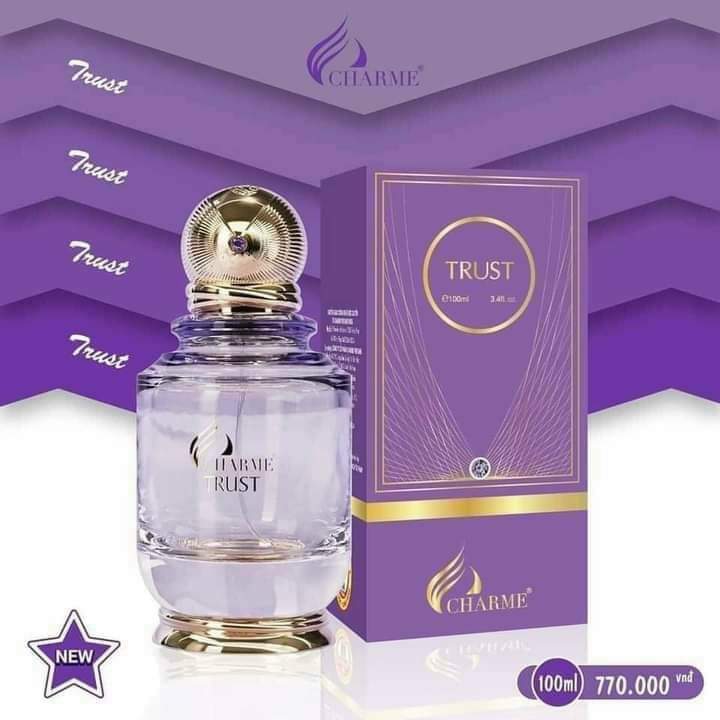 Nước hoa trust 50ml - 100ml màu tím