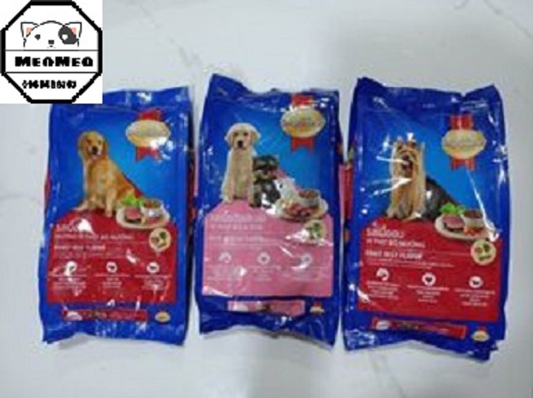 Smart Heart Chó Con vị Bò và Sữa 400g