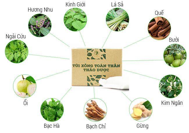 Túi xông toàn thân thảo dược Wonmom