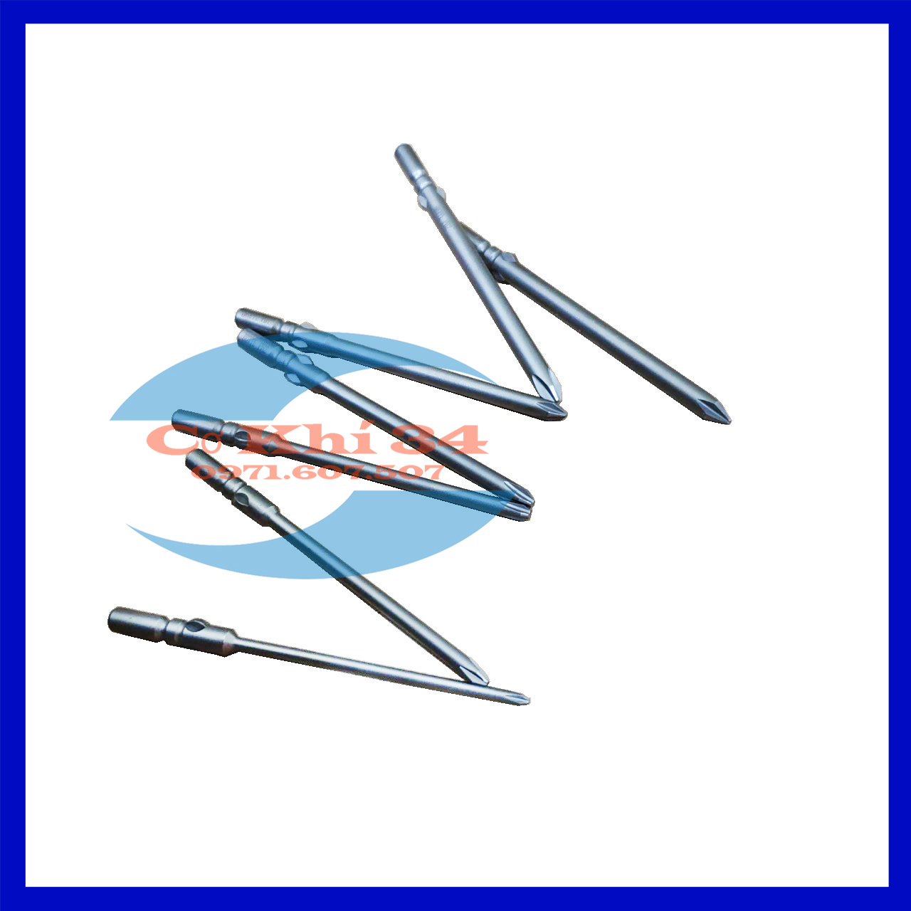 Bộ 7 tô vít bake 802 chuôi cánh bướm PHI 6mm dài 100mm