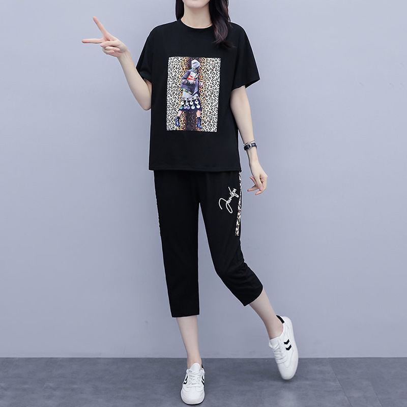 Set Bộ Quần Lửng Áo Phông Thời Trang