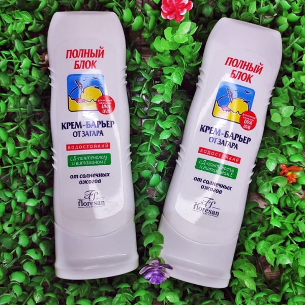 Kem chống nắng Floresan SPF 45 Nga 125ml bảo vệ da, làm trắng, mịn da – HUKB649 nhập khẩu
