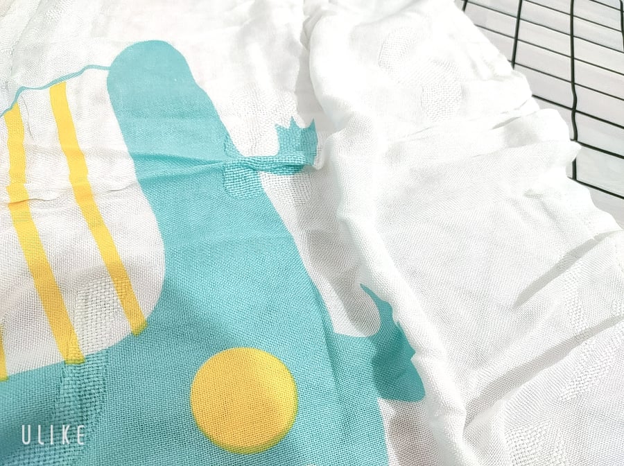 Chăn Lụa sợi tre Aden Muslin Swaddle siêu mềm mát cho bé. 110x110 cm
