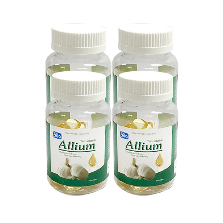 [HCM][Siêu Sale] TINH DẦU TỎI ALLIUM (60viên/ 1 hộp)