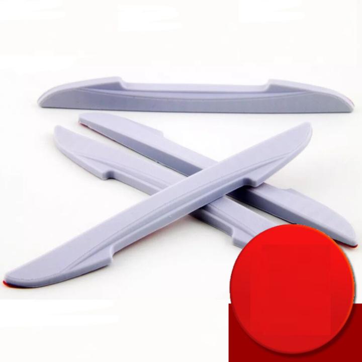 Bộ 4 chiếc nẹp chống va đập cánh cửa ô tô, xe hơi Kích thước 147x16x8mm CYXX ( Màu xám)