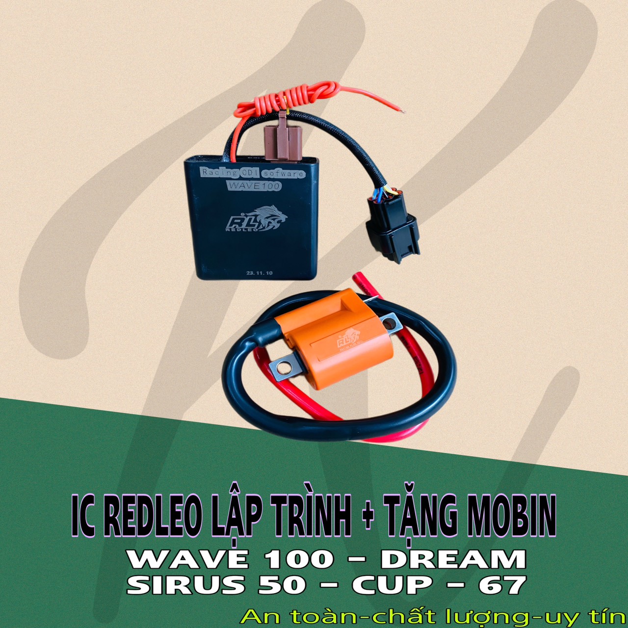 IC wave dream redleo programmer exploding backfire accessory Mobin