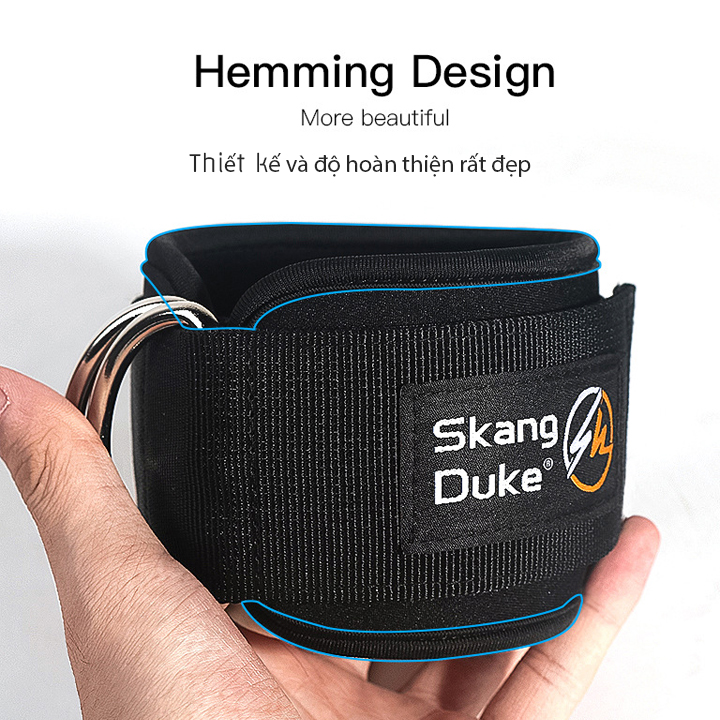 [HCM]Đai quấn cổ chân tập mông kickback SD7 (1 đôi)