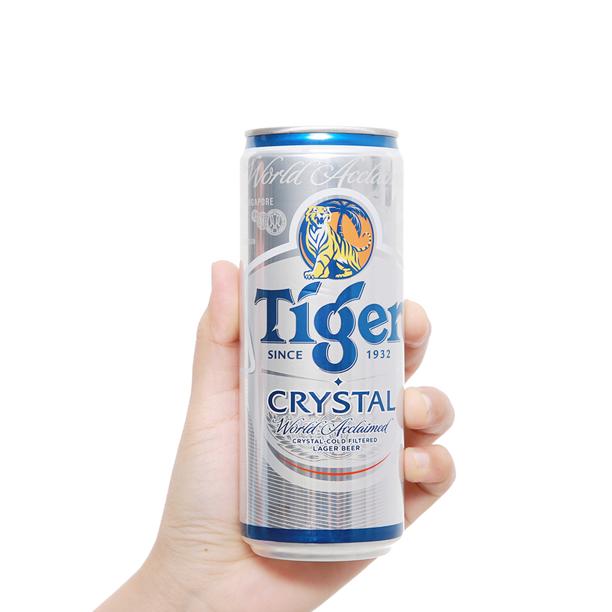 THÙNG 24 LON BIA TIGER CRYSTAL 330ML